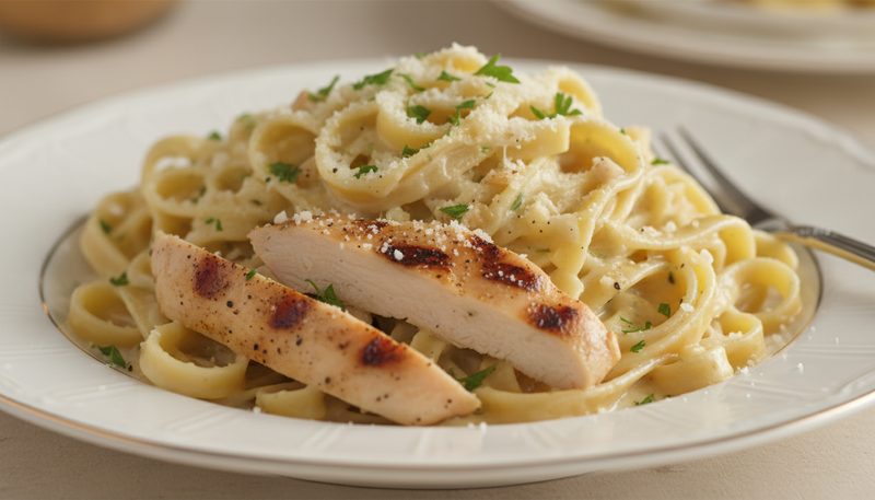 Chicken Fettuccine Alfredo