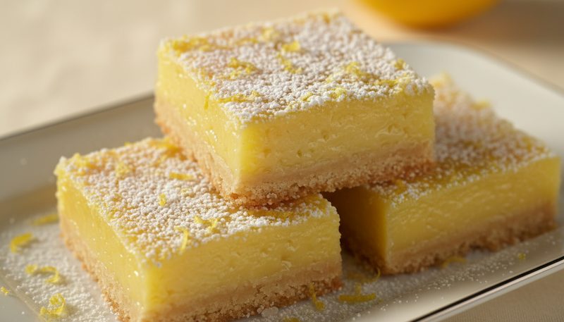 Zesty Lemon Bars