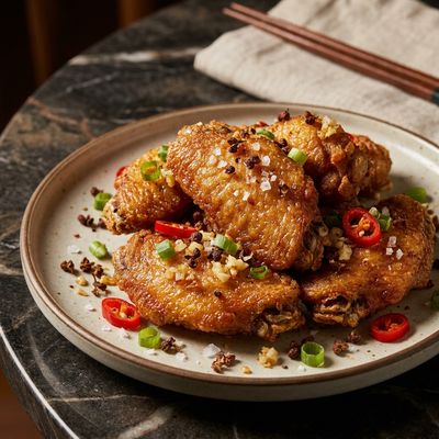 Salt and Pepper Chicken Wings
