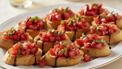 Tomato Basil Bruschetta