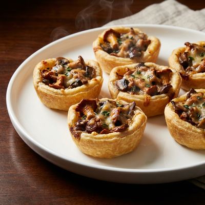Wild Mushroom Tartlets with Thyme
